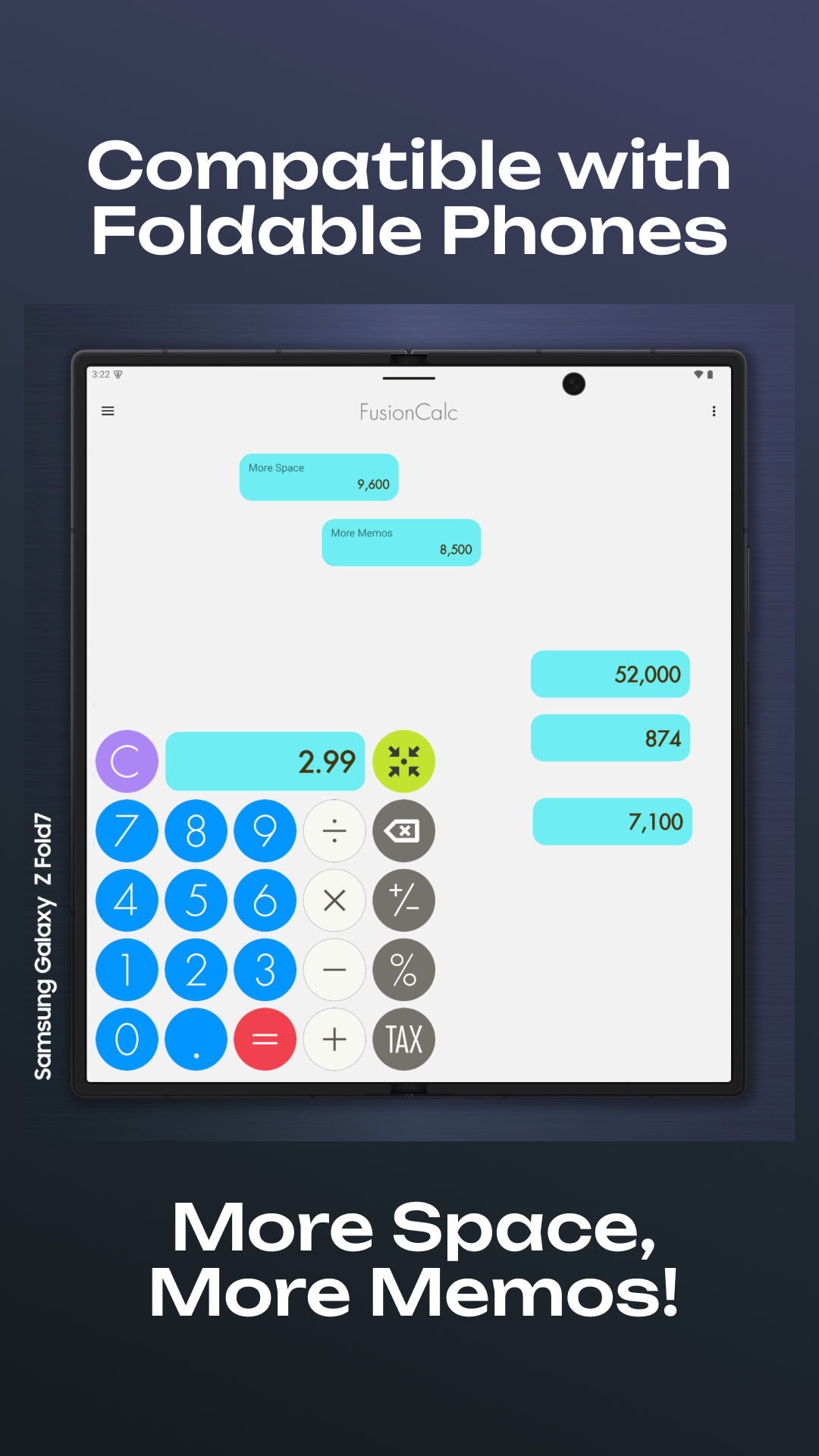 Memo Calculator - FusionCalc screenshot 5