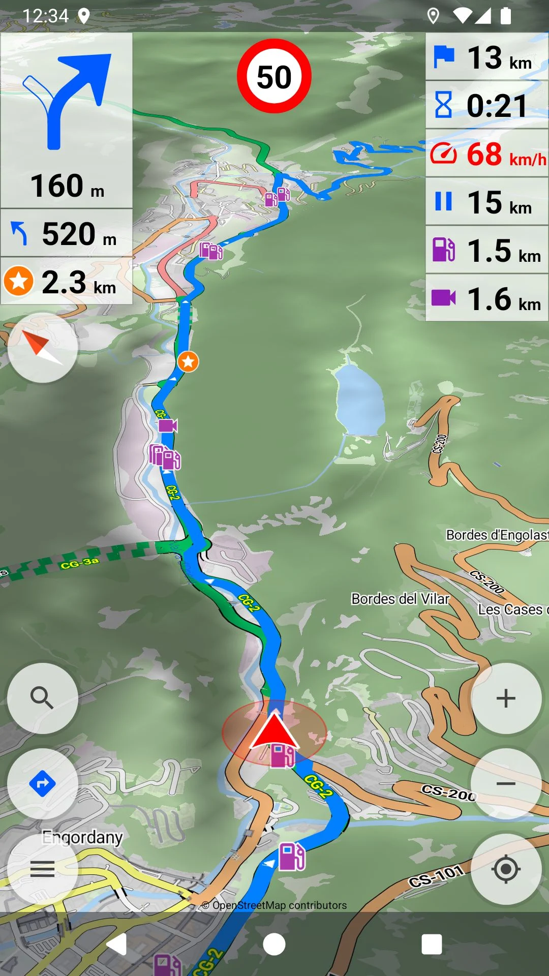 Cruiser GPS Navigation screenshot 1