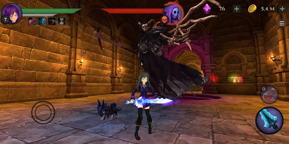 School Girl: Dungeon RPG screenshot 3