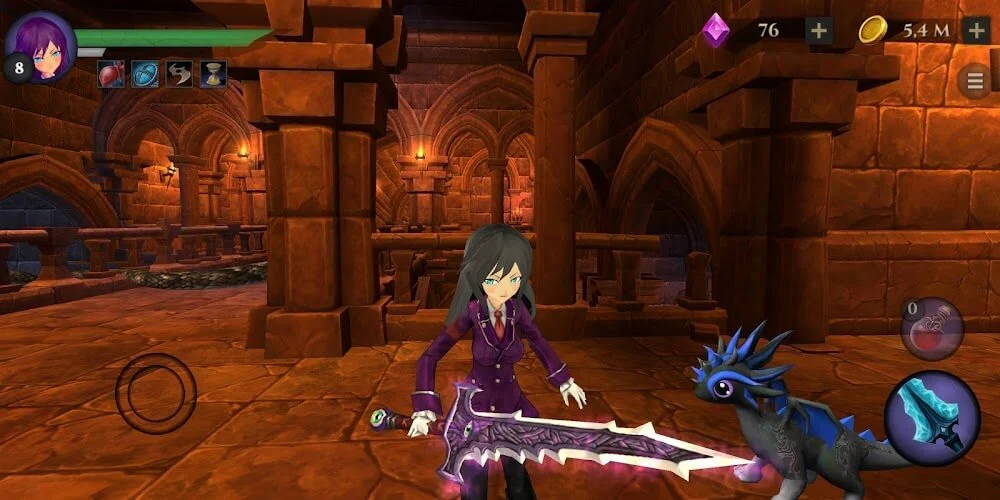 School Girl: Dungeon RPG screenshot 2