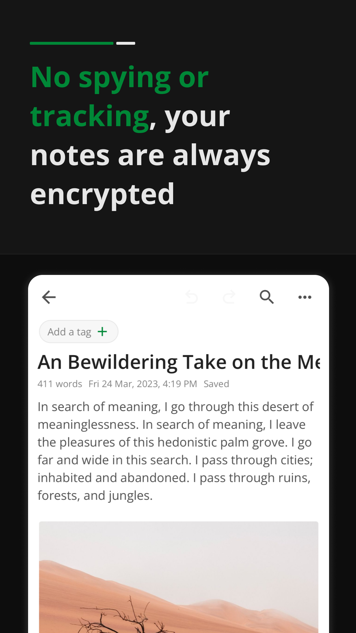 Notesnook Secure Private Notes screenshot 1