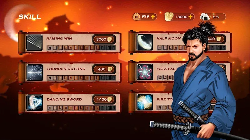 Samurai Warrior: Action Fight gameplay screenshot 6
