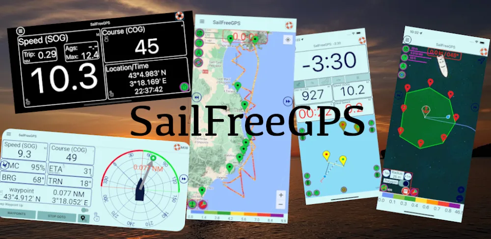 SailFreeGPS screenshot 1
