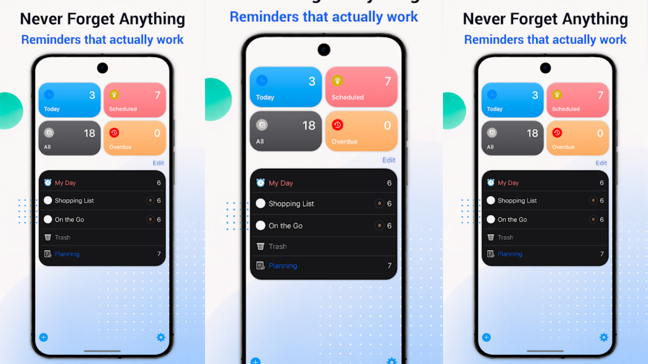 Reminders screenshot 1