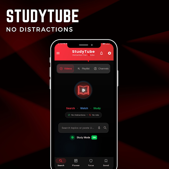 StudyTube: No distractions screenshot 1