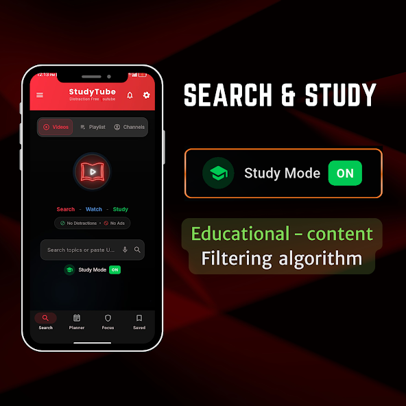StudyTube: No distractions screenshot 2