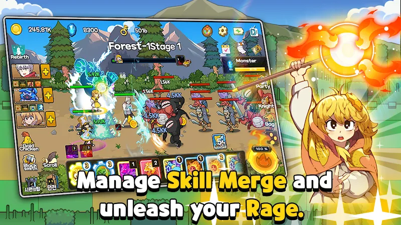 Rebirth Tales: Idle RPG screenshot 3