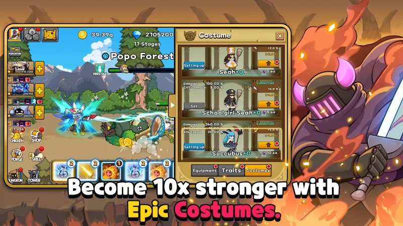Rebirth Tales: Idle RPG screenshot 5