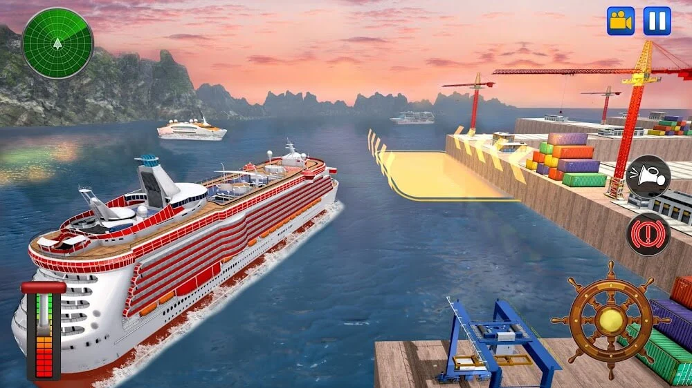 Real Cruise Ship Driving Simul screenshot 4