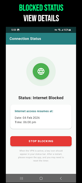NoNet: Block Internet for Apps screenshot 3