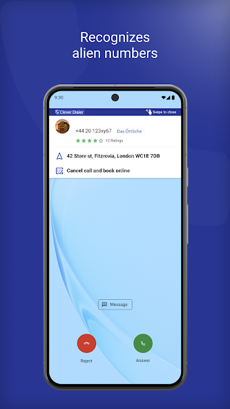 Call Blocker and Clever Dialer app interface preview 5