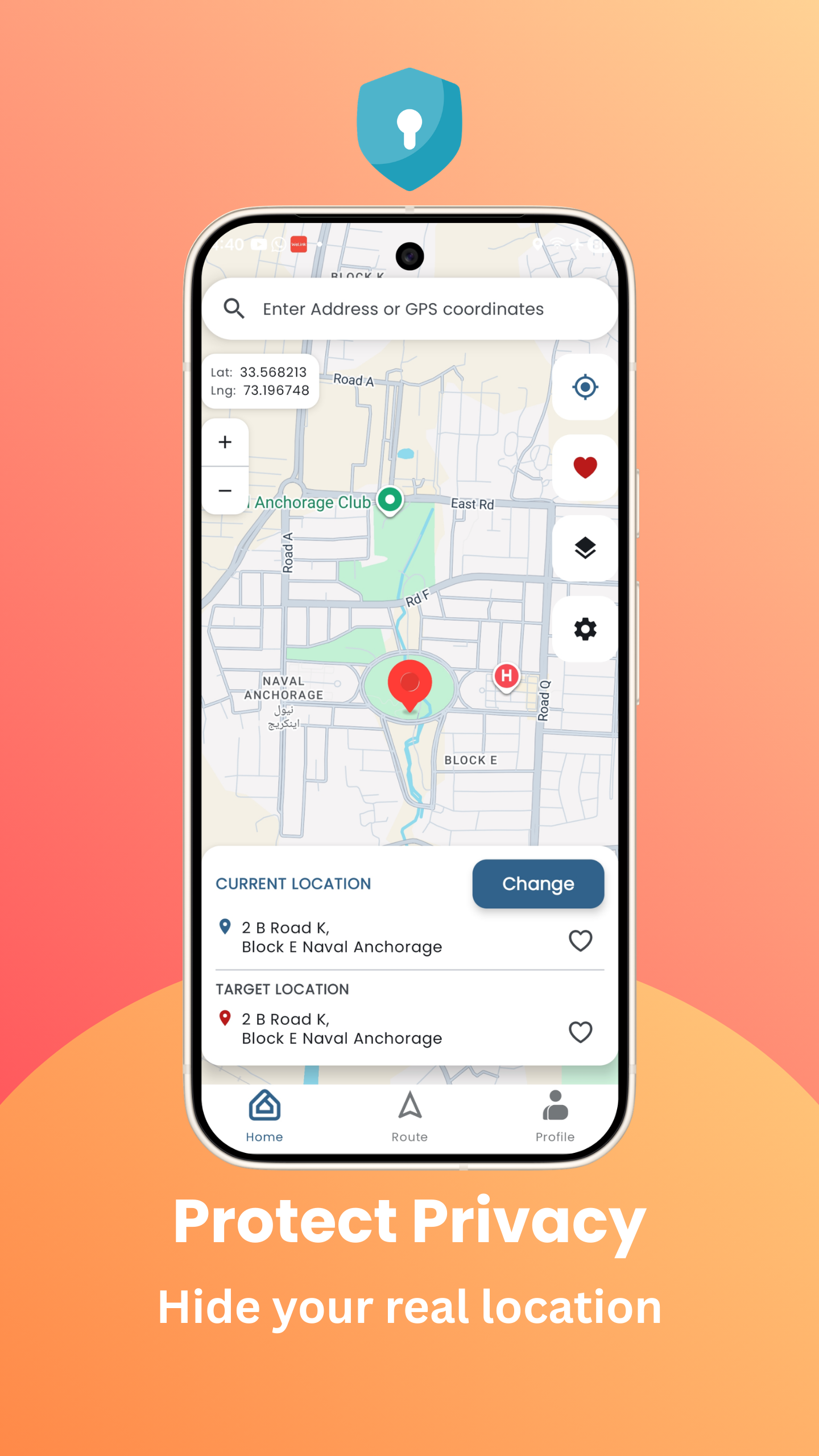 Mappr - Fake GPS Location screenshot 2