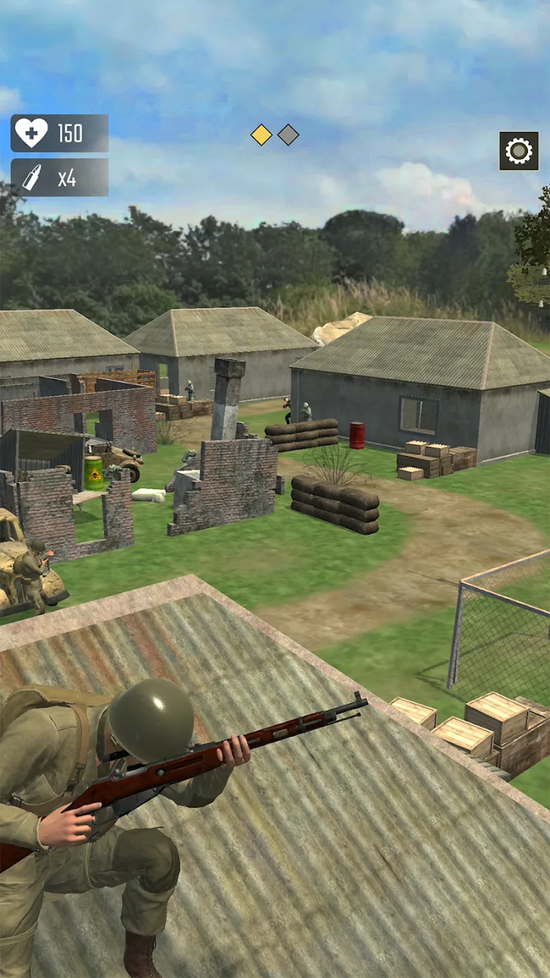 Frontline Heroes gameplay screenshot 5