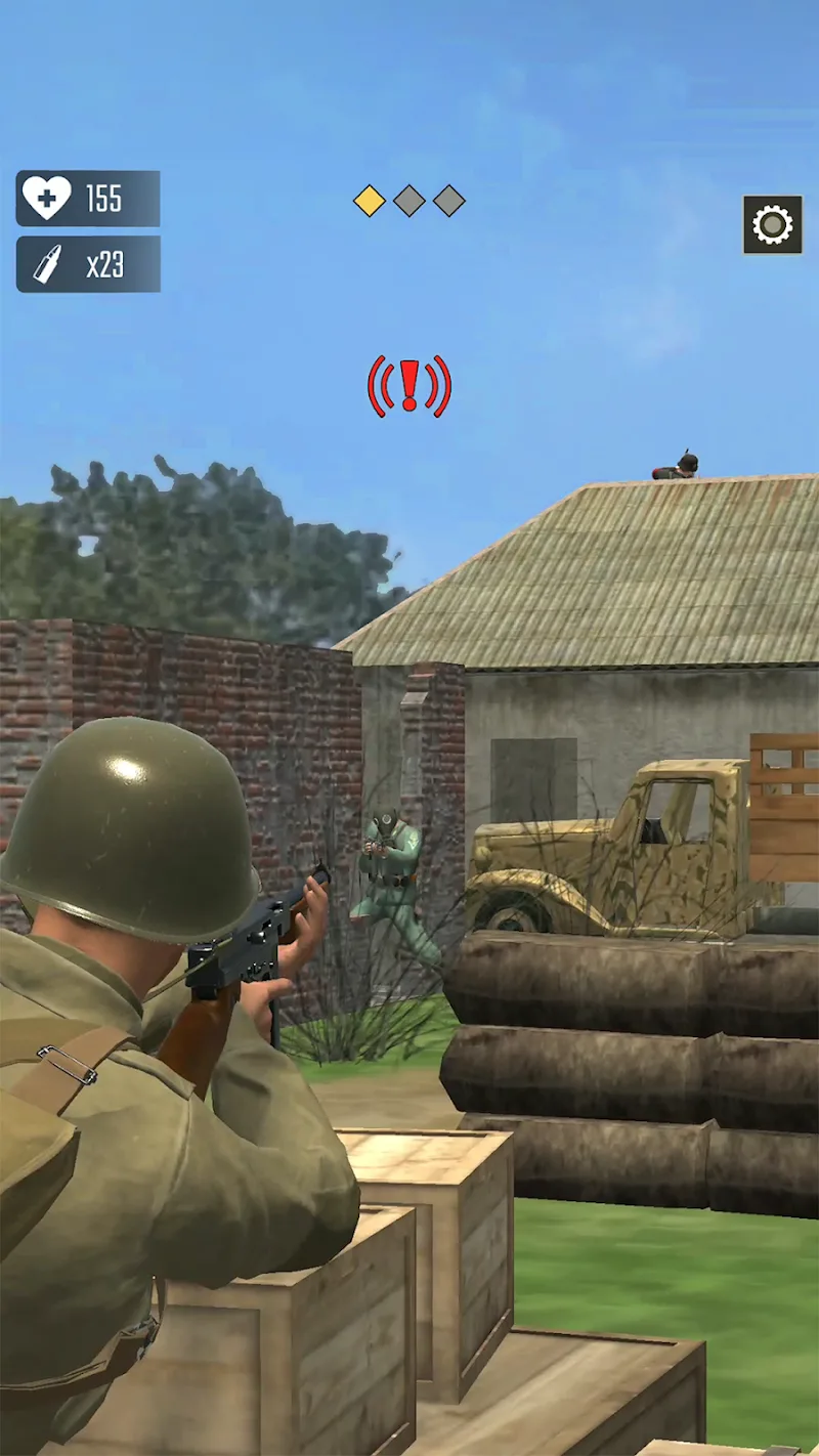 Frontline Heroes gameplay screenshot 4