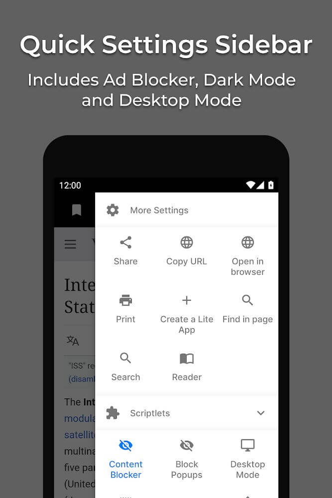 Hermit - Lite Apps Browser screenshot 4