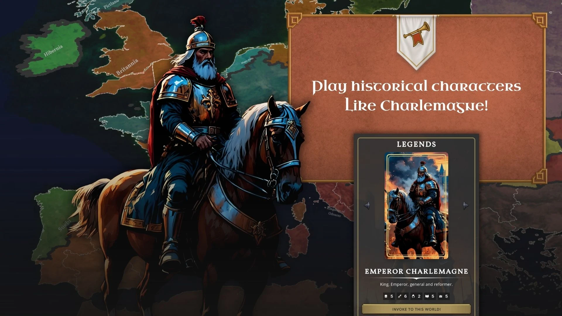 Charlemagne Medieval Strategy screenshot 1