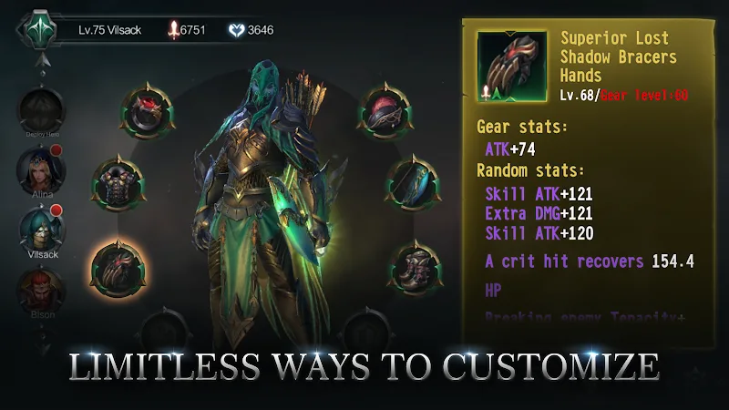 Raziel Rebirth: Dungeon Raid gameplay screenshot 6