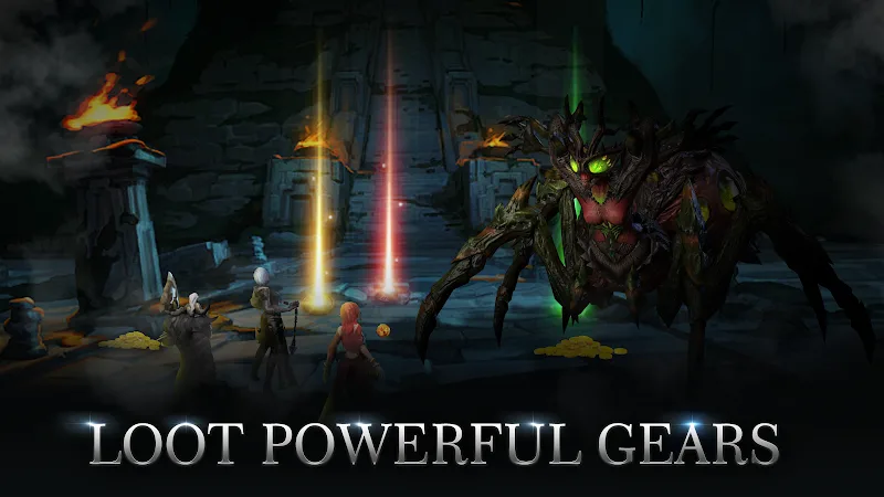 Raziel Rebirth: Dungeon Raid gameplay screenshot 5