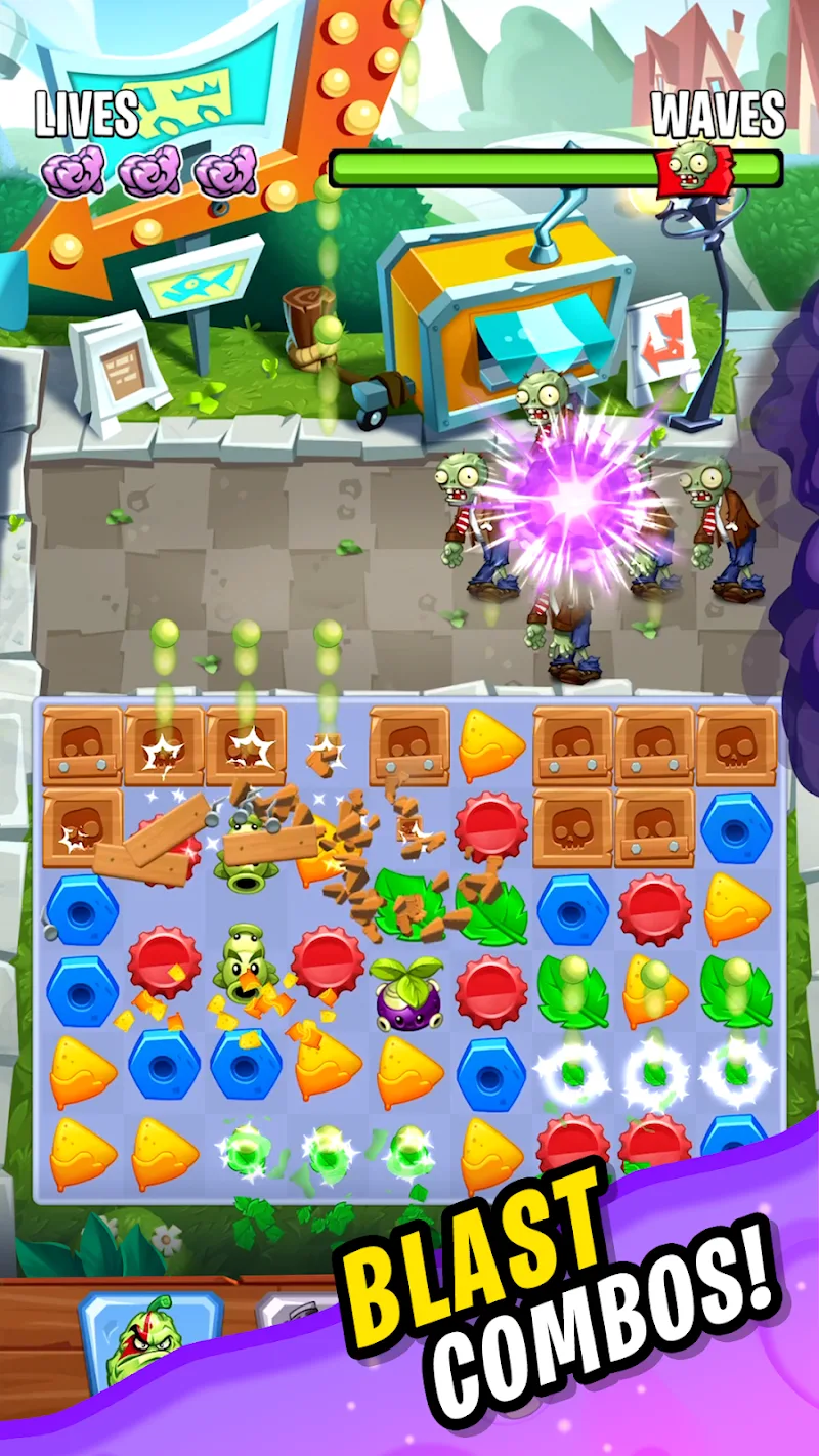 Plants vs. Zombies™: Match screenshot 3