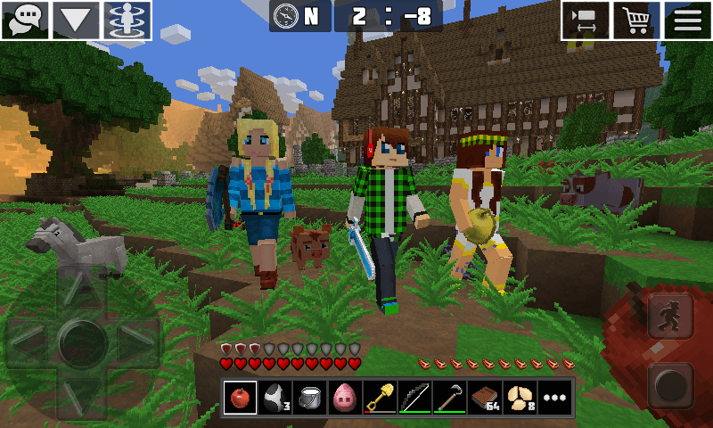 Planet of Cubes Craft Survival screenshot 2