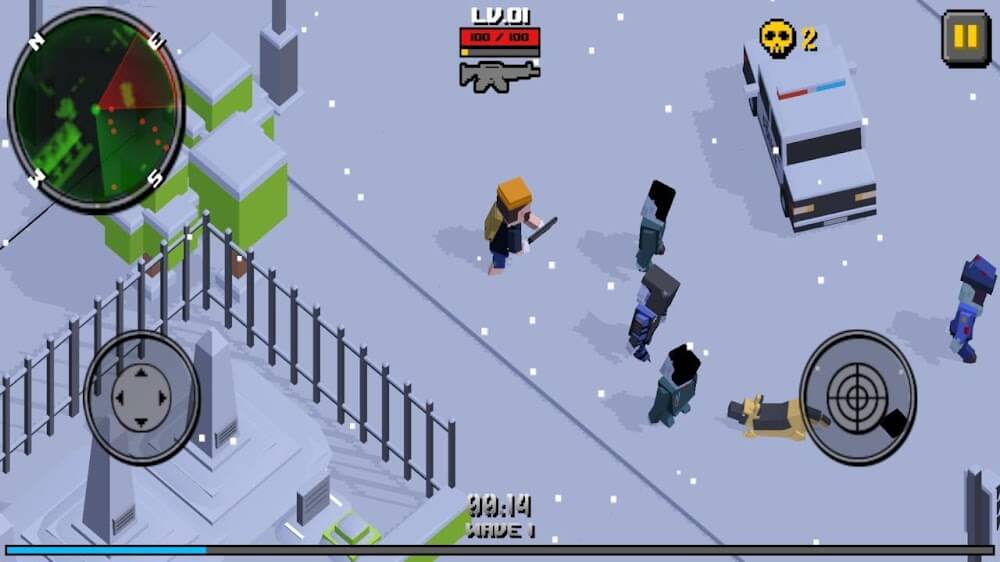 Pixel Zombie Frontier screenshot 3