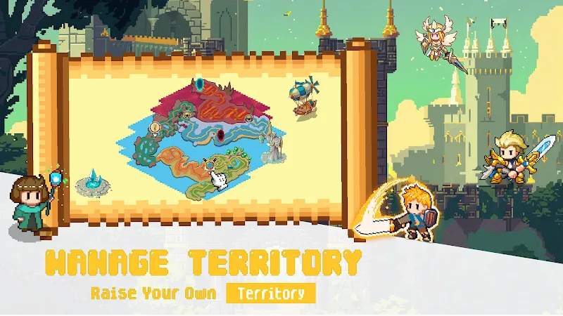 Pixel Squad: War of Legends screenshot 3