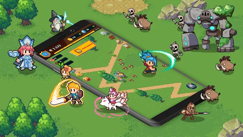 Pixel Guardian War screenshot 5