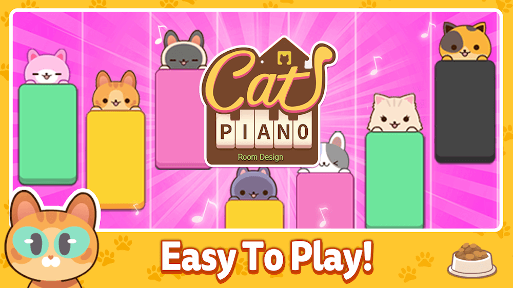 Piano Cat Tiles Screenshot 2