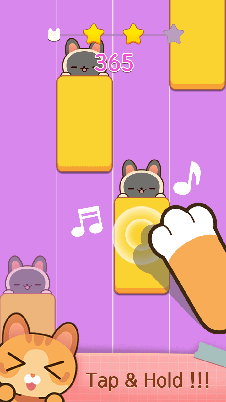 Piano Cat Tiles Screenshot 3