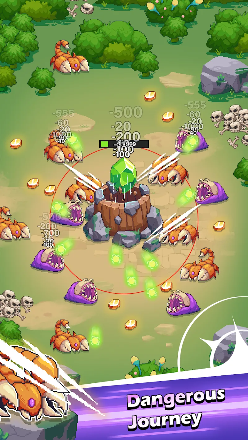 Pixel Defense: Idle TD screenshot 2