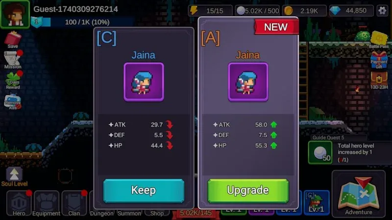 Pixel Clan : Dungeon Squad screenshot 4