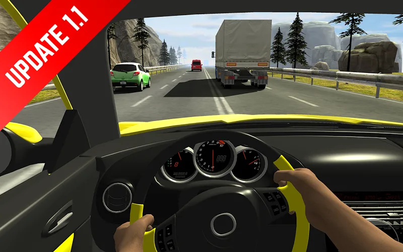 Racing in Car screenshot 3