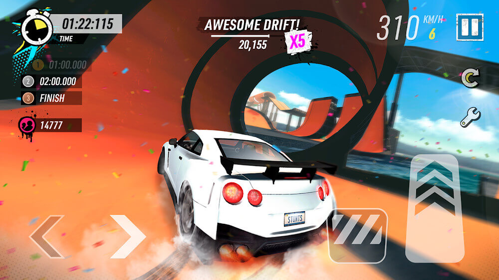 Car Stunt Races: Mega Ramps screenshot 2