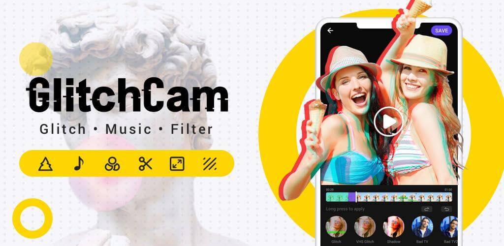 Glitch Video Effect - VideoCook screenshot 1
