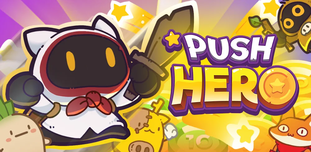 Push Hero: Idle RPG screenshot 1