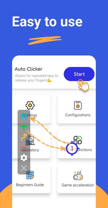 GC Auto Clicker screenshot 2