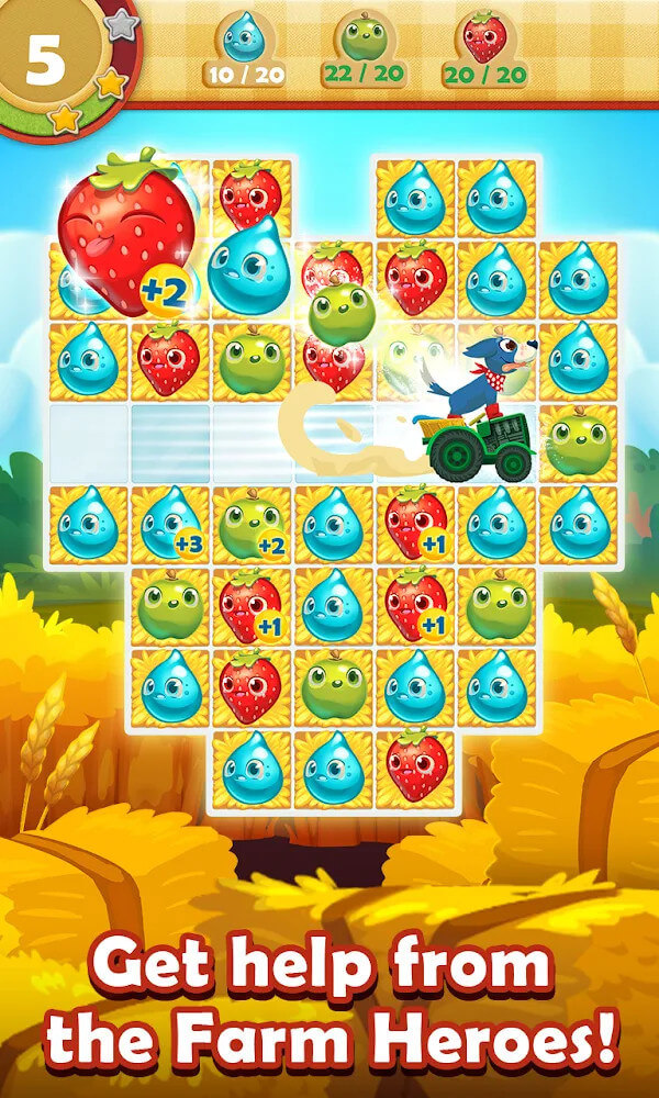 Farm Heroes Saga screenshot 2