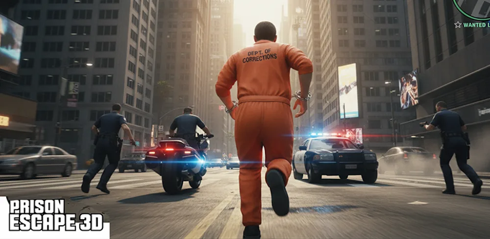 Prison Escape 3D : Bullet Hero screenshot 1