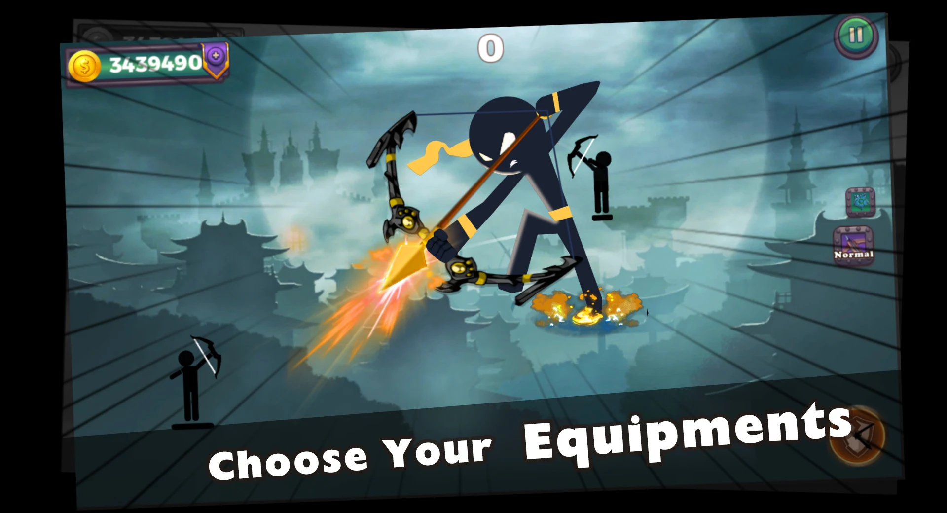Archer Stickman Game screenshot 1