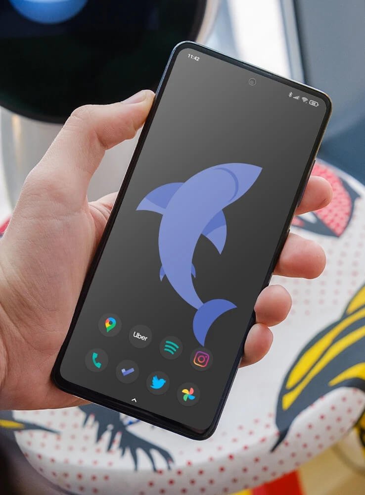 Black Pie - Icon Pack screenshot 4