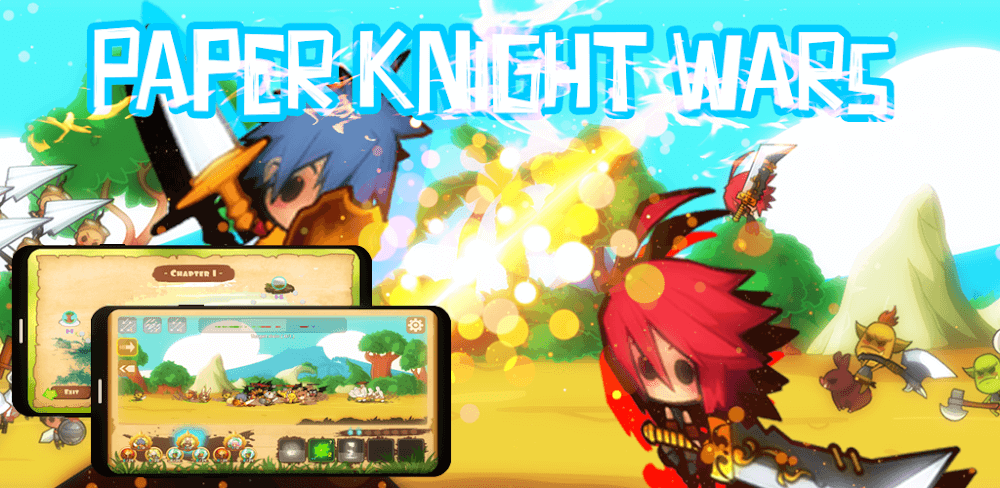 Paper Knight Wars screenshot 1