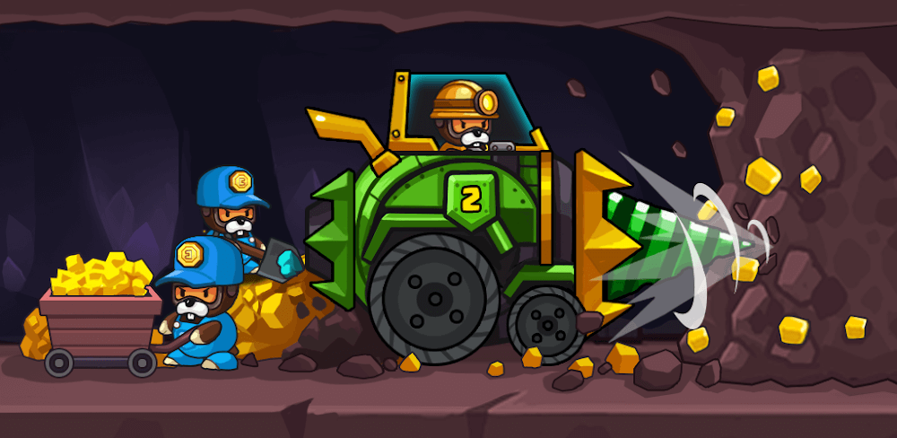 Popo Mine: Idle Mineral Tycoon screenshot 1