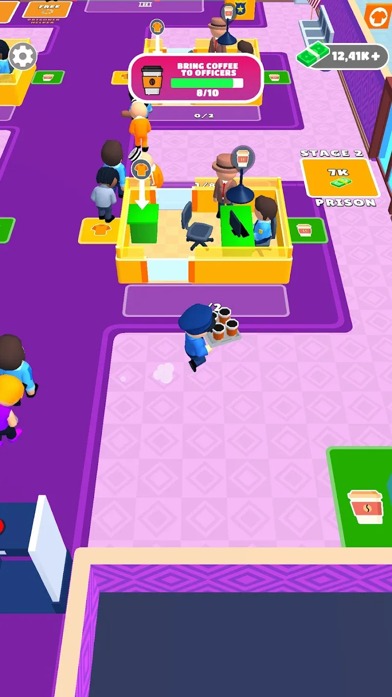 Police Station Idle screenshot 4