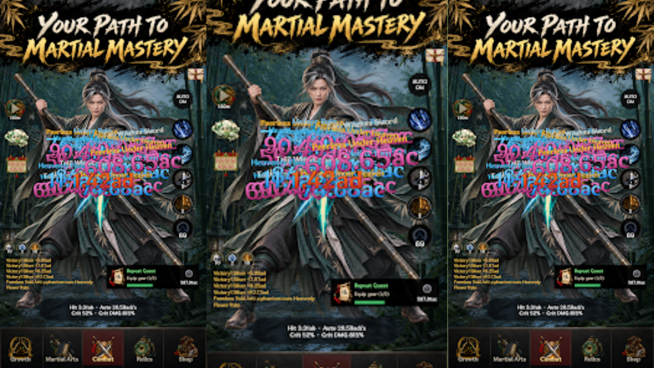 Murim Master: Idle RPG screenshot 1