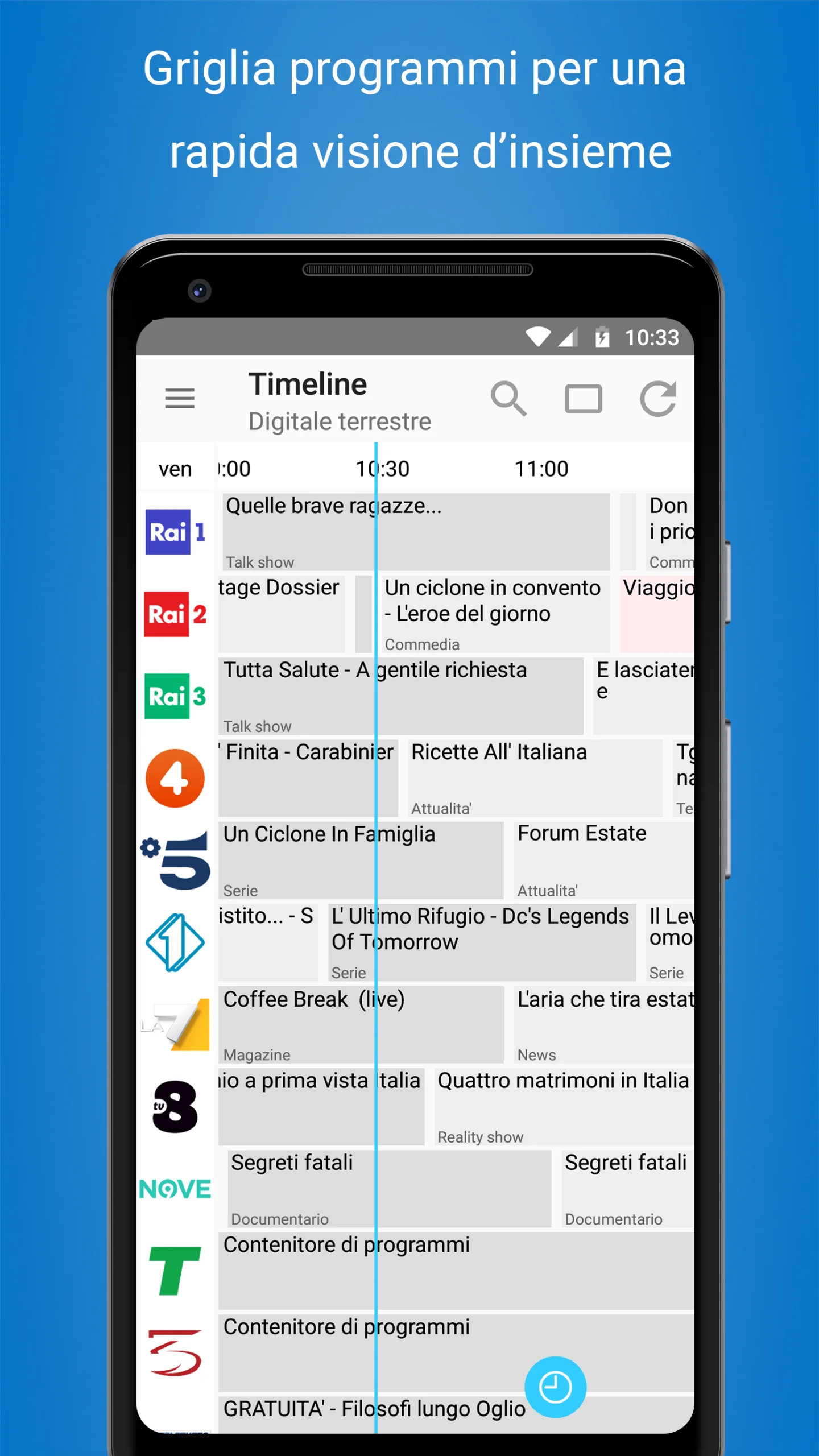 TV Listings Italy - CisanaTV+ screenshot 5
