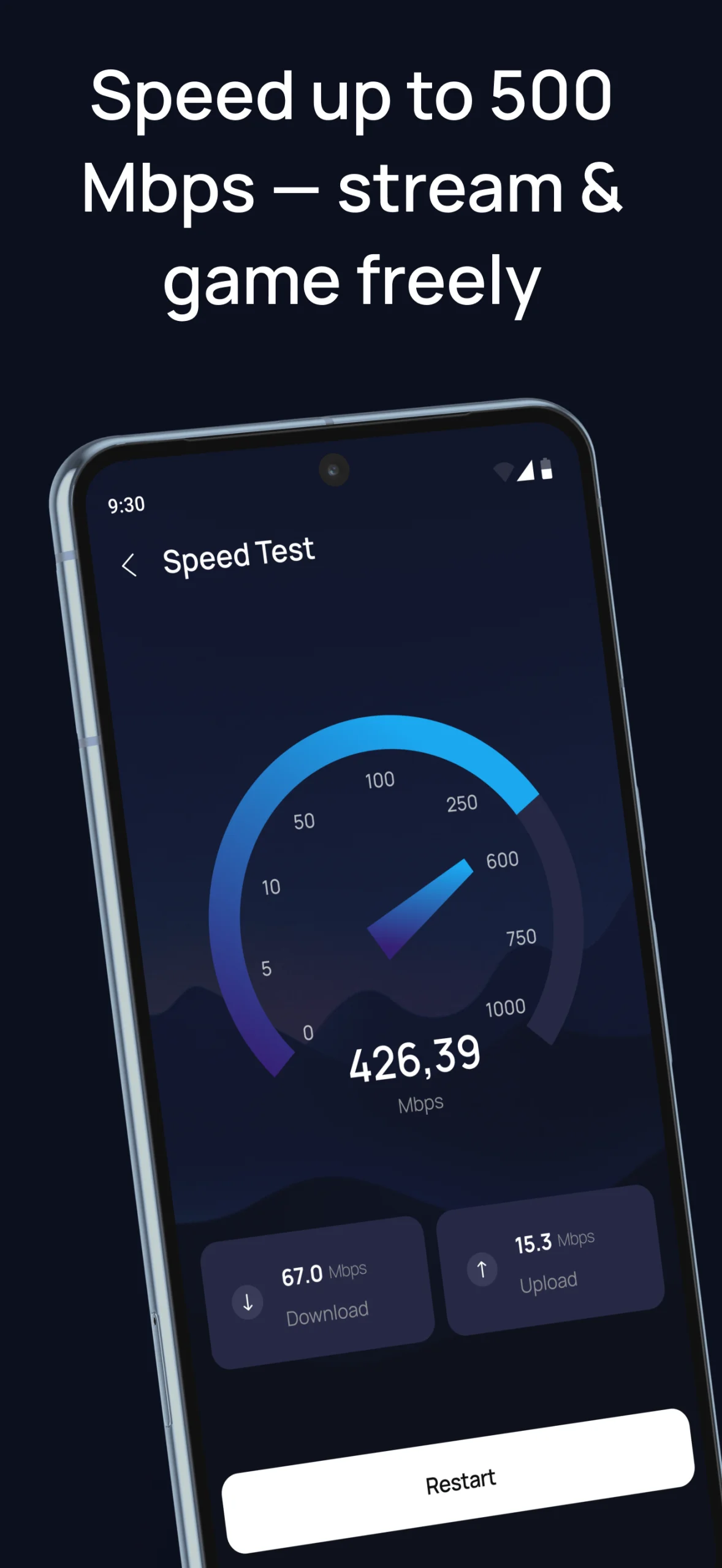 Blazar VPN: Super Fast Connect screenshot 1