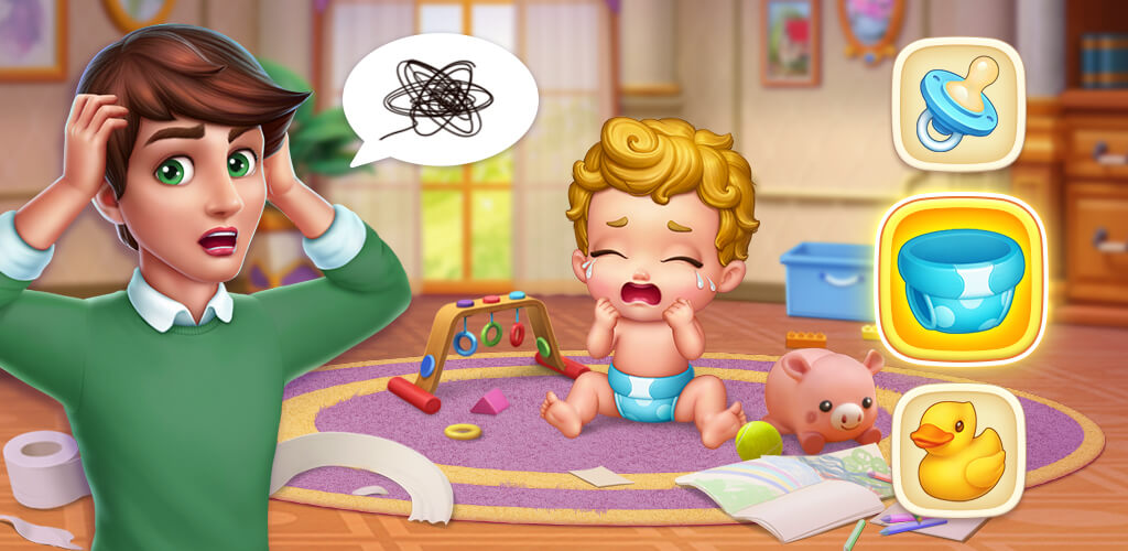 Baby Mansion - Home Makeover screenshot 1