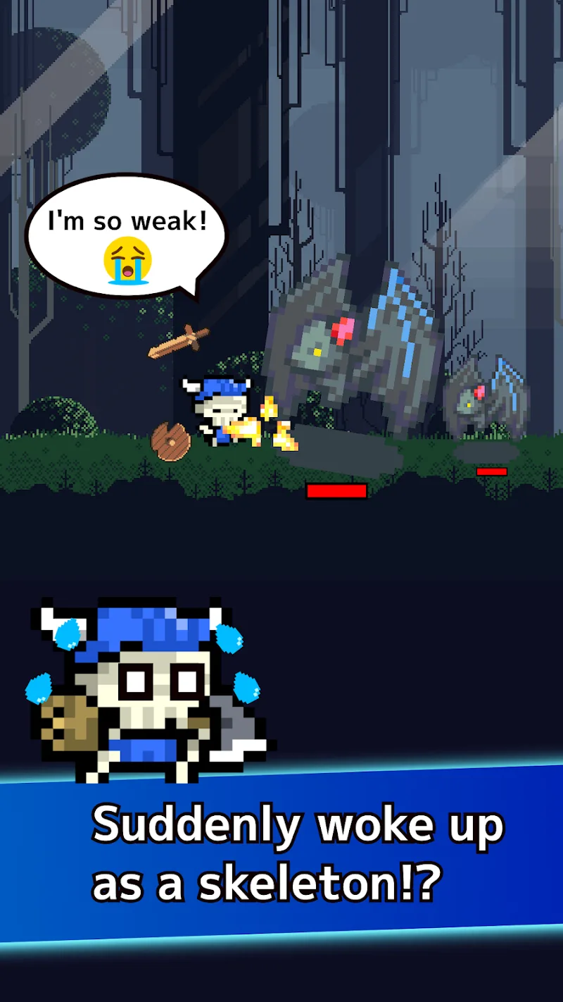 Idle Skeleton - Pixel RPG screenshot 3