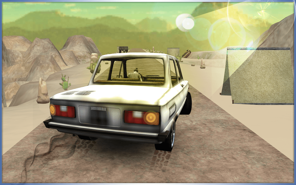 Old Classic Car Race Simulator screenshot 2