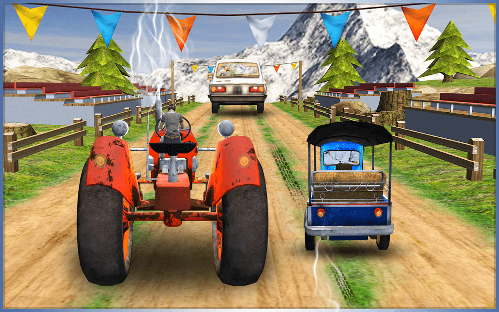 Old Classic Car Race Simulator screenshot 5
